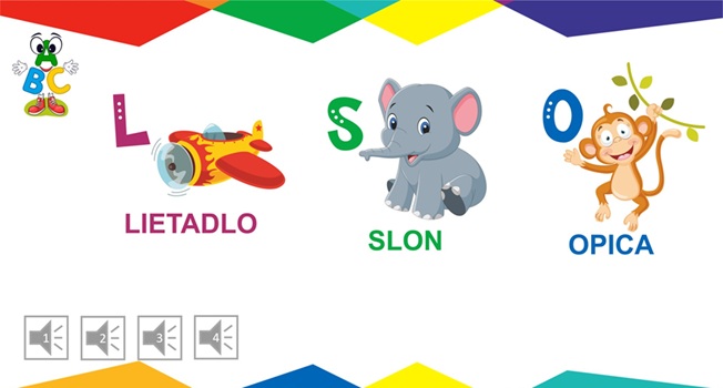Pomenuj hlásky, vyslabikuj slová