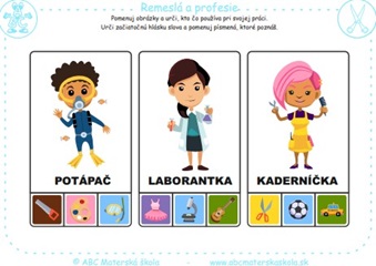 Pexeso Povolania