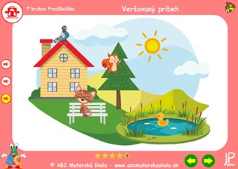 Pomenuj zvieratká a urči ich polohu