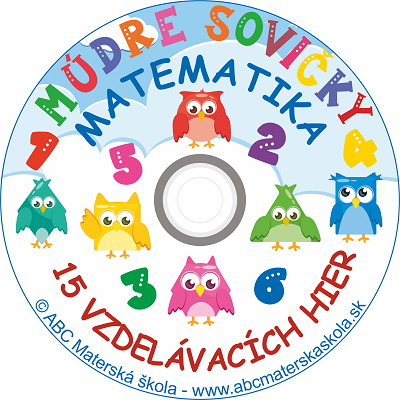 CD HRY MÚDRE SOVIČKY - MATEMATIKA pre predškolákov