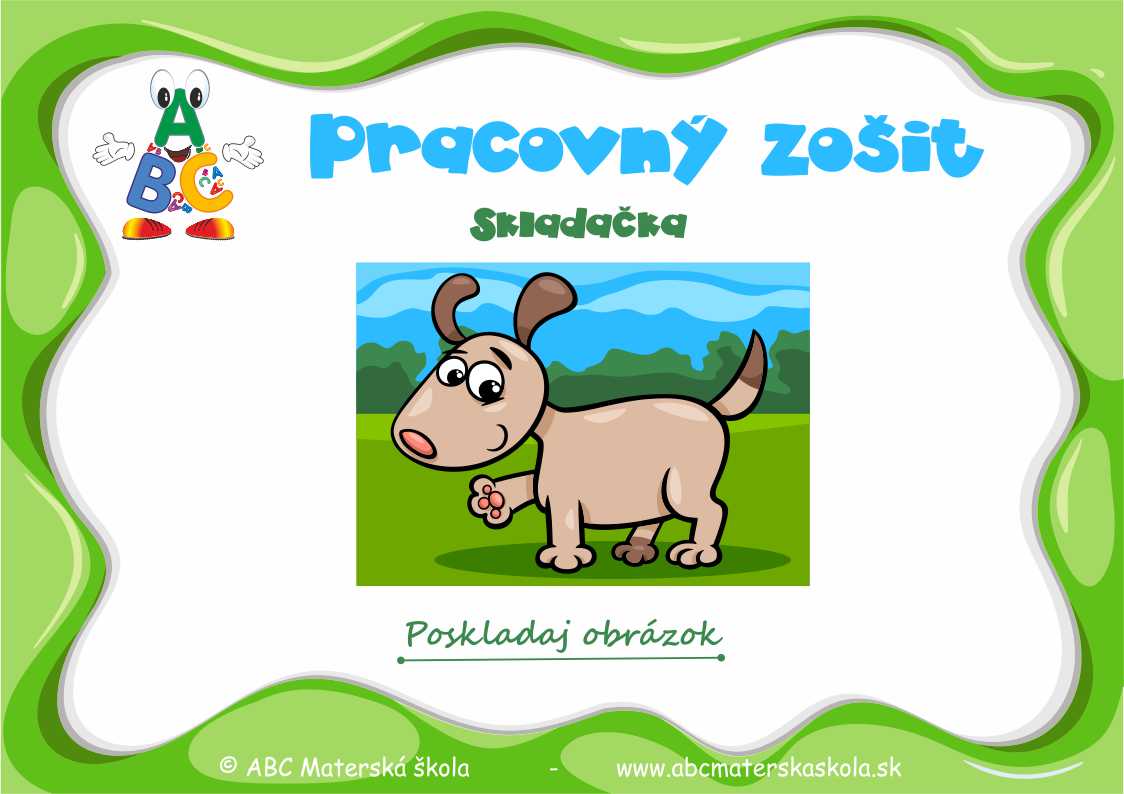 Skladačka zvieratká 