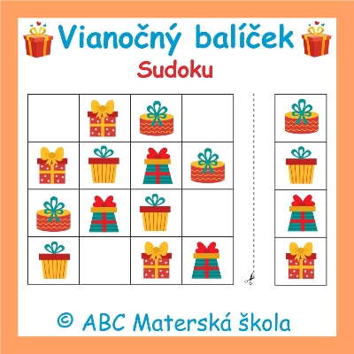 Vianočné Sudoku