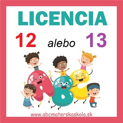 LICENCIA 12 alebo 13