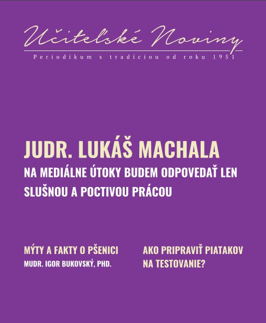 Učiteľské noviny november 2017