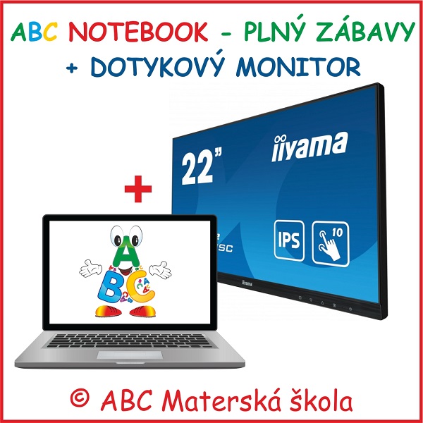 ABC NOTEBOOK + DOTYKOVÝ MONITOR