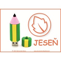 USB Šikovná pastelka JESEŇ - Pracovné zošity PDF JESEŇ - DARČEK