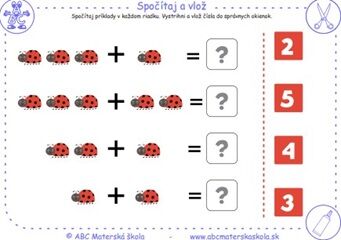 Jarná matematika - Spočítaj a vlož_01
