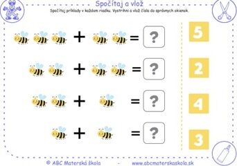 Jarná matematika - Spočítaj a vlož_02