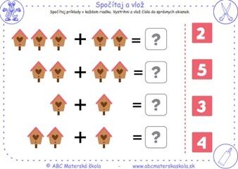 Jarná matematika - Spočítaj a vlož_10
