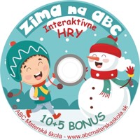 CD HRY ZIMA - Interaktívne hry - 10 + 5 BONUS