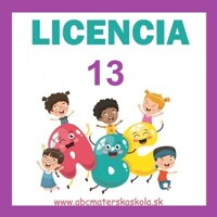 LICENCIA 13 - Nový ŠVP - 2025/26 na ABC Materská škola + BONUS + AKCIA