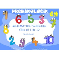 Predškoláčik – Matematika Predškoláka 1 - Čísla od 1 do 10 - Pracovný zošit PDF
