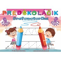 Predškoláčik – Grafomotorika Predškoláka - Grafické tvary - Pracovný zošit PDF