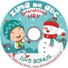 3x CD Interaktívne hry - Hry Zima + Zábavné hry ...